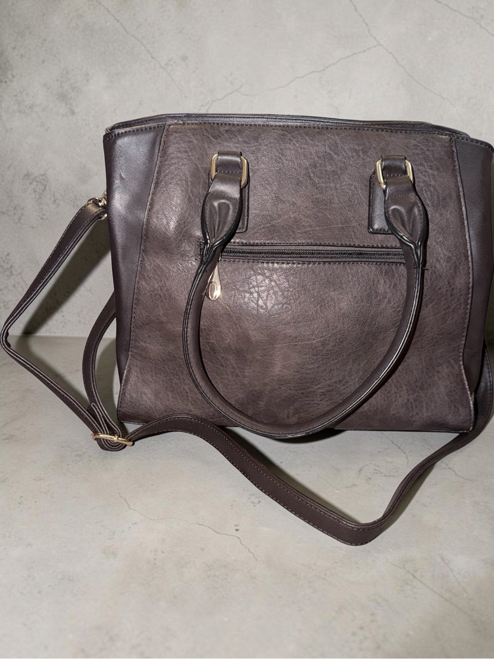 🌸NEW- Brown Tote Satchel - Versatile Everyday Handbag